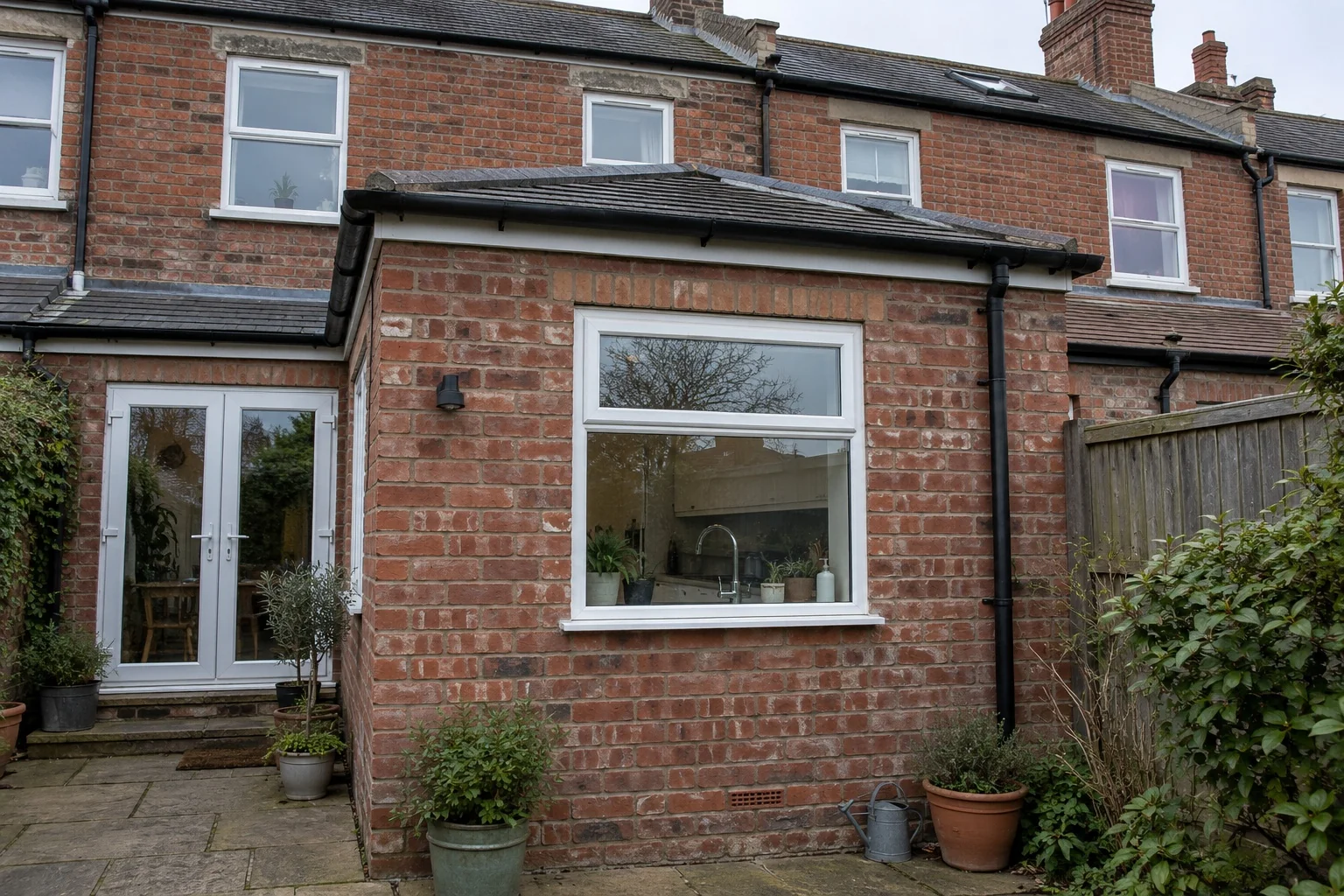 Window inspiration 7: 05 White RAL9016 Standard Top Hung Fanlight Lower Fixed Clear Glazing