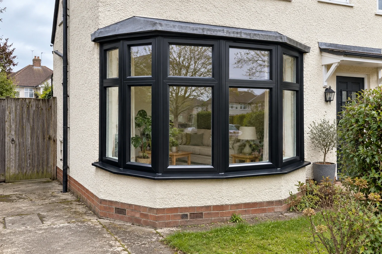 Window inspiration 13: 20 Anthracite Bay Cream Rendered Semi