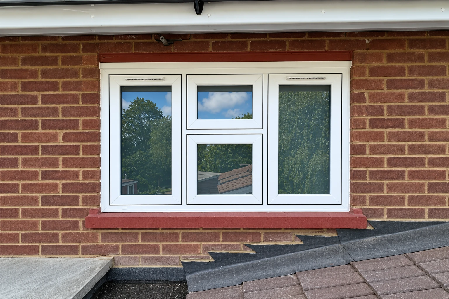 Window inspiration 19: 27 White Privacy Casement 2 After Enhance